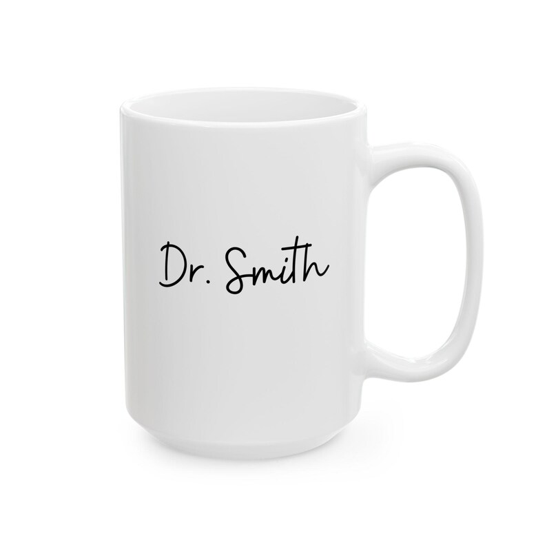 Residency Match Day 2026 Gift Custom Medical Specialty and Name Accent Mug for Future Doctors and Medical Student Graduates image 10