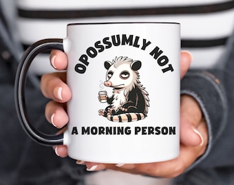 Opossum mok, grappige Opossum koffiemok, schattige Possum minnaar cadeau, Opossum geschenken grappige dieren mok, Awesome Possum Accent koffiemok 11oz