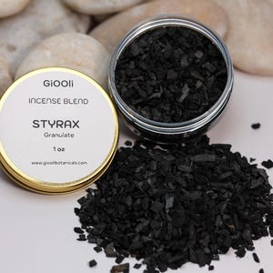 Styrax Granulated Incense Resin: Sweet Earthy Benzoin Sumatra