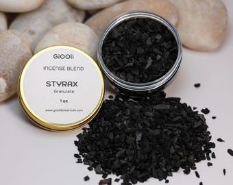 Styrax Granulated Incense Resin: Sweet Earthy Benzoin Sumatra