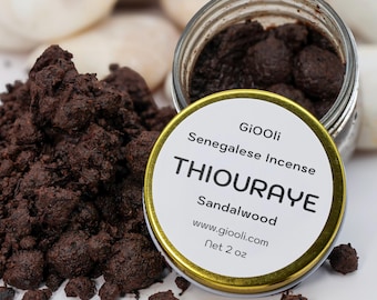 Thiouraye Gowe Incense: Handmade Senegalese Aromatic Blend