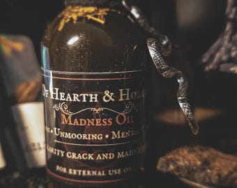 Madness Oil • Baneful Hex • Confusion & Chaos Spell • Witchcraft Baneful Tools