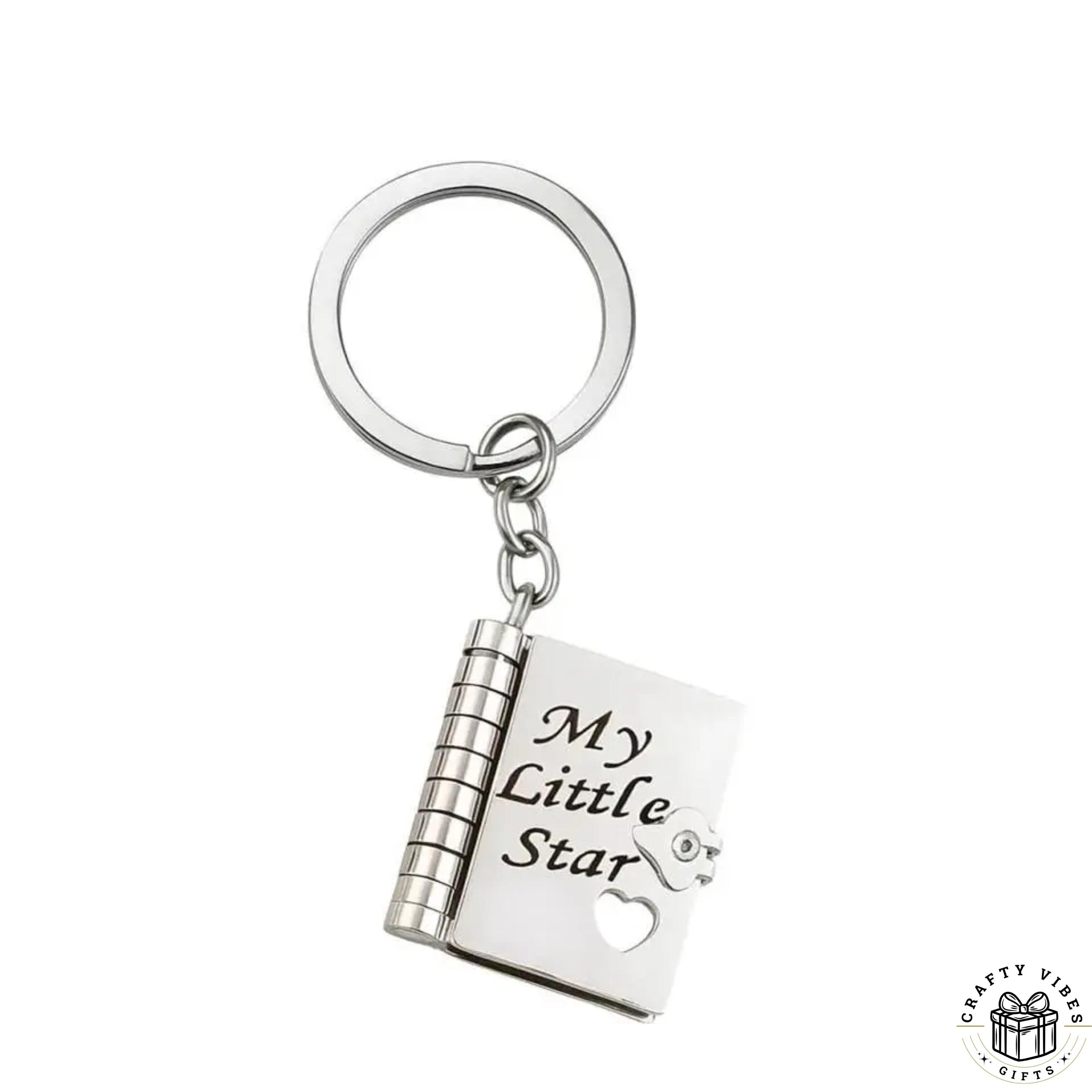 Llavero De Estrella Personalizado: Dije Con Inicial Y Piedra De Nacimiento - España