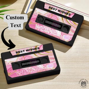 Create a unique tribute with this personalized cassette vintage record featuring your chosen track and custom photo. Designed as a retro-inspired music gift, it’s perfect for friends, partners, or family. Ideal for bedroom, studio, or living room wall decor with a strong sentimental touch.