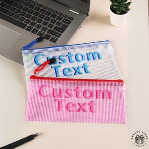 Personalized Clear Pouch Monogram Initials Wedding Party Favors Monogram Clear Pouch Survival Kit Beach Wedding Bag Gift for Him and Her Bag