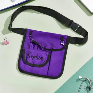 Personalized Nurse Fanny Pack with Name Medical Organizer Bag CNAs Medical Staff Healthcare Workers Nurse Accessories Gifts for Nurses