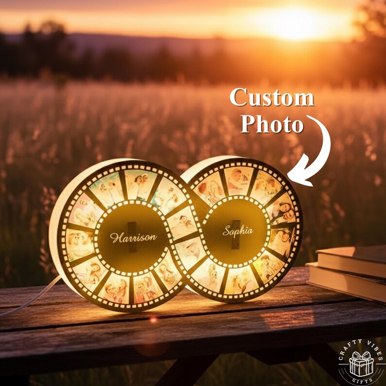 Personalized Infinity LED Light Custom Names Sign For Wall