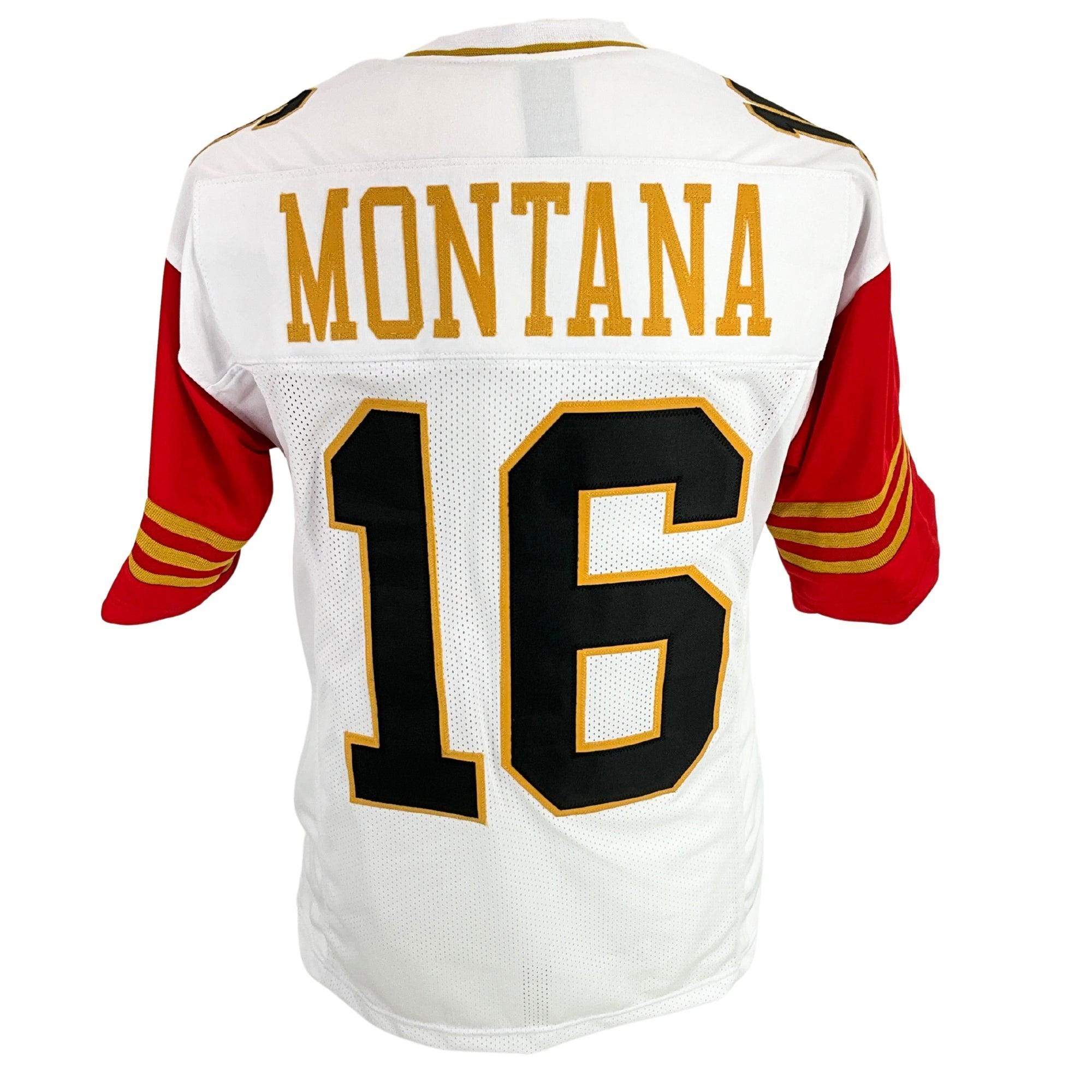 Joe Montana Jersey Red White San Francisco Unisex Adult Sizes S