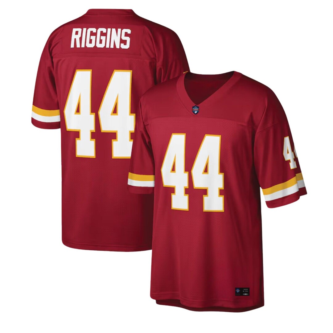 John Riggins Jersey Burgundy Washington | S-5XL Unsigned Custom Sewn ...