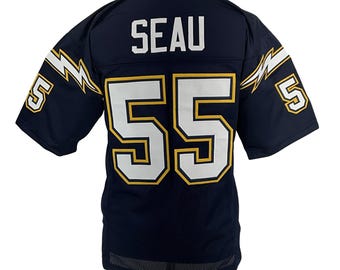 Ladainian TOMLINSON Unsigned Custom San Diego Dark Blue Sewn New