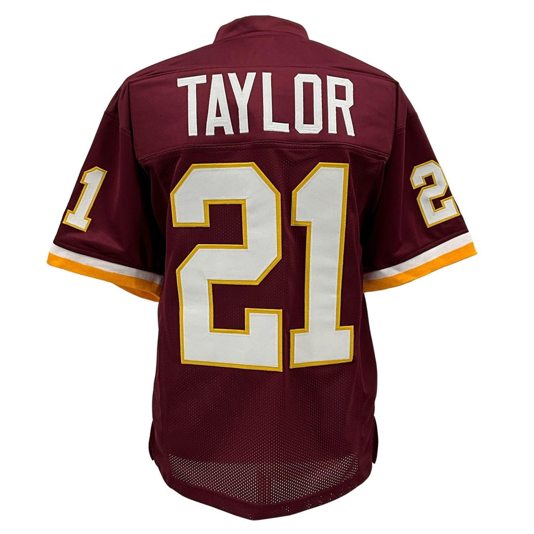 Sean Taylor Jersey Burgundy Washington | S-5XL Unsigned Custom Sewn