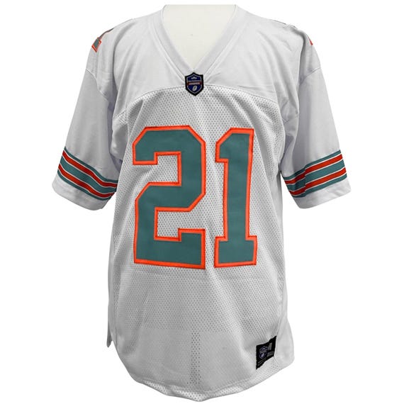 Larry Csonka Miami Dolphins Jersey - White Custom Stitched NFL Football Jersey S-5XL