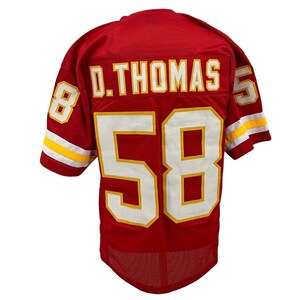 Len Dawson Kansas City Chiefs Jersey – White, Custom Sewn Stitched Numbers, Unisex Sizes S-5XL