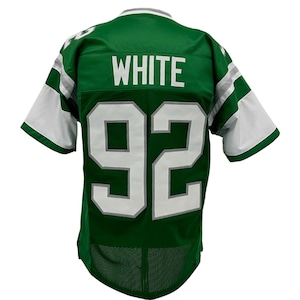 Reggie White Jersey Green Philadelphia | S-5XL Unsigned Custom Sewn Stitched
