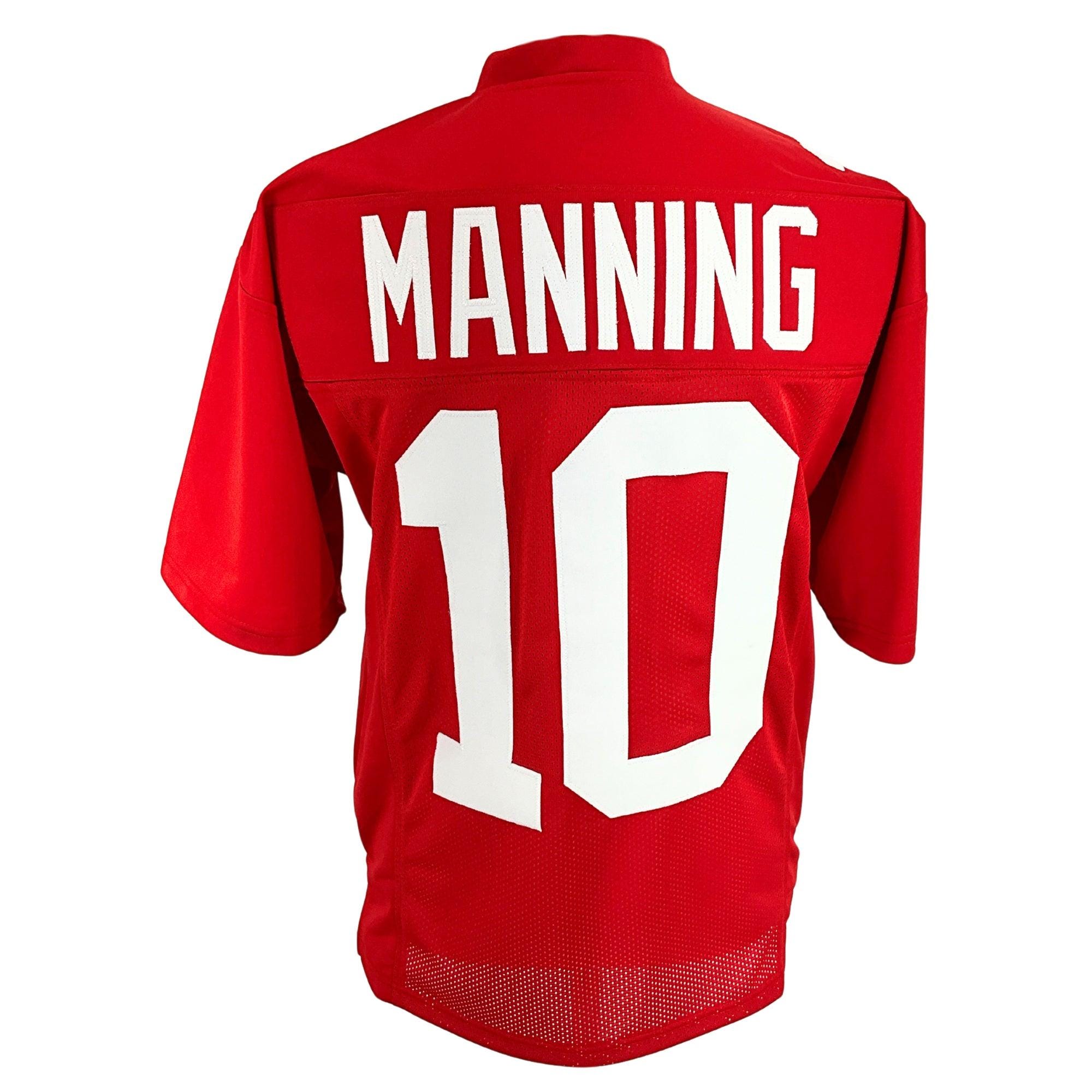Eli Manning Jersey Red New York Unisex Adult Sizes S-5XL