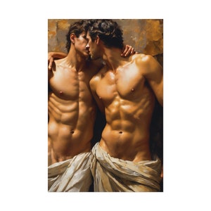 Ancient Greek Men Kissing