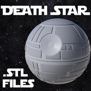 Death Star 3D STL Files Multipack - 5 Versionen + Basis | Ornament, Weihnachtskugel, Pflanzer, SD-Kartenhalter, Aufbewahrungsbox