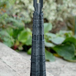 Orthanc - Tower of Isengard - Saruman&#39;s Tower 3D Printed Replica – 48 cm (19 inches)