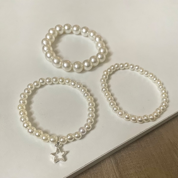 Pearl bliss beaded bracelet