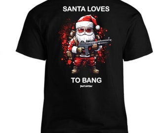 Santa Loves to Bang Men's T-Shirt