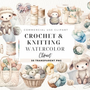 Häkelnadel Clipart, Häkelnadeln, Stricken Png, Stricken PNG, Garn Clip art, Nähen Clipart, handgemachte Clipart, DIY, kommerzielle Nutzung