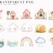Watercolor Cute Farm Clipart, Cute Animals, Nursery Art, Baby Shower ...