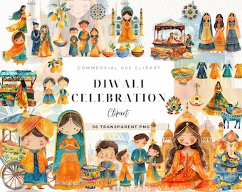 Diwali Clipart, Lichterfest, digitaler Download, indische Feier, Taj Mahal Pongal Fest, unglaubliches Indien, Sitra Elefant Mumbai