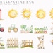 Watercolor Cute Farm Clipart, Cute Animals, Nursery Art, Baby Shower ...