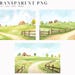 Watercolor Cute Farm Clipart, Cute Animals, Nursery Art, Baby Shower ...