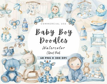 Blå babytossor Clipart, ny bebis, pojke, det är en pojke png, blå babyshower, könsavslöjande fest, pojkefödelsedag, kort, kommersiellt bruk