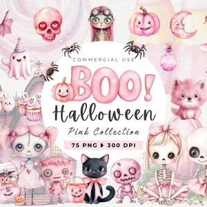 Imágenes Prediseñadas de fantasma rosa, imágenes prediseñadas de Halloween, decoración de fiesta, imágenes prediseñadas de calabaza rosa, femenino, temporada espeluznante PNG, niños, truco o trato, esqueleto de ballet