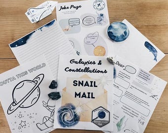 Snail Mail Galaxies and Constellations