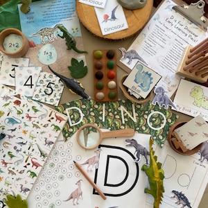 D is for Dinosaur Early Learning Pack