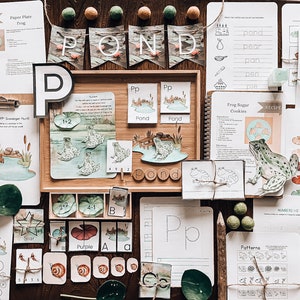 P is for Pond Early Learning Pack