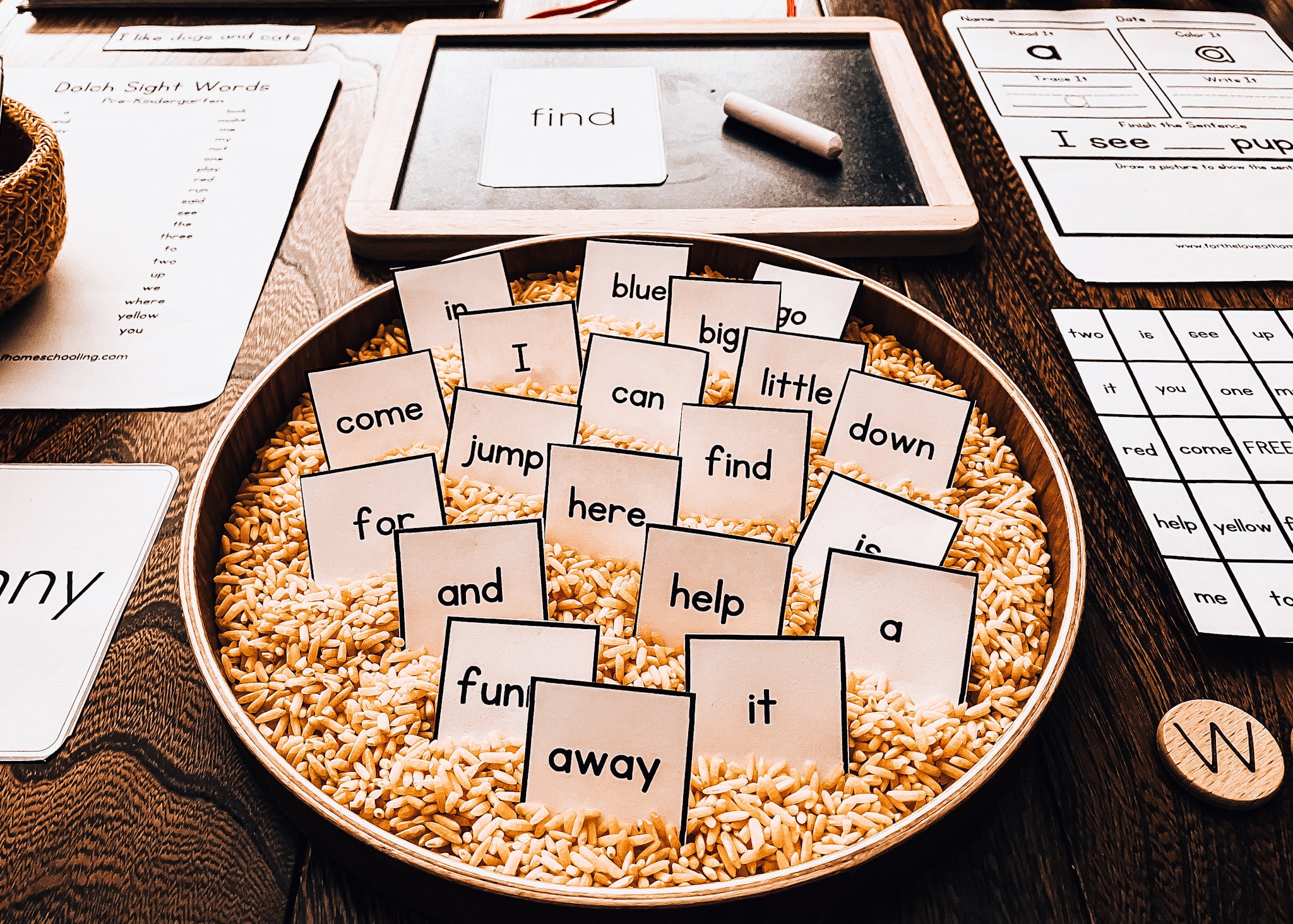 Pre-k Dolch Sight Words Pack - Etsy