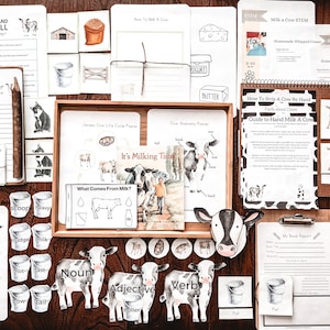 Cow Book Themed Learning Pack