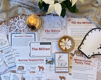 Mitten Themed Learning Pack