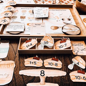 Math in the Kitchen Learning Pack - Etsy