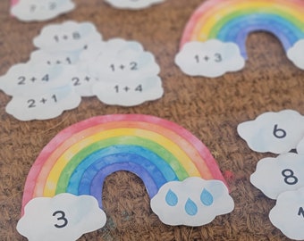 Rainbow Math Pack