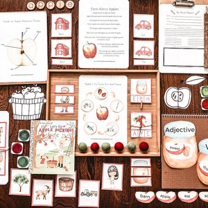 Apple Picking Book Themed Learning Pack