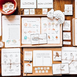 Living and Nonliving Learning Pack