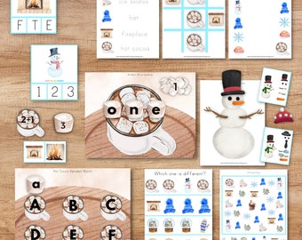 Pack d'apprentissage hivernal