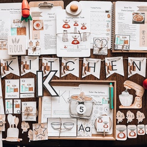K is for Kitchen Early Learning Pack