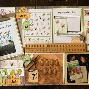 Garden Themed Learning Pack