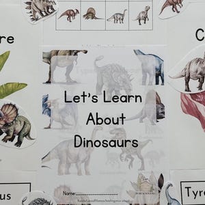 Let&#39;s Learn About Dinosaurs