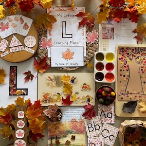L is for Leaf Early Learning Pack
