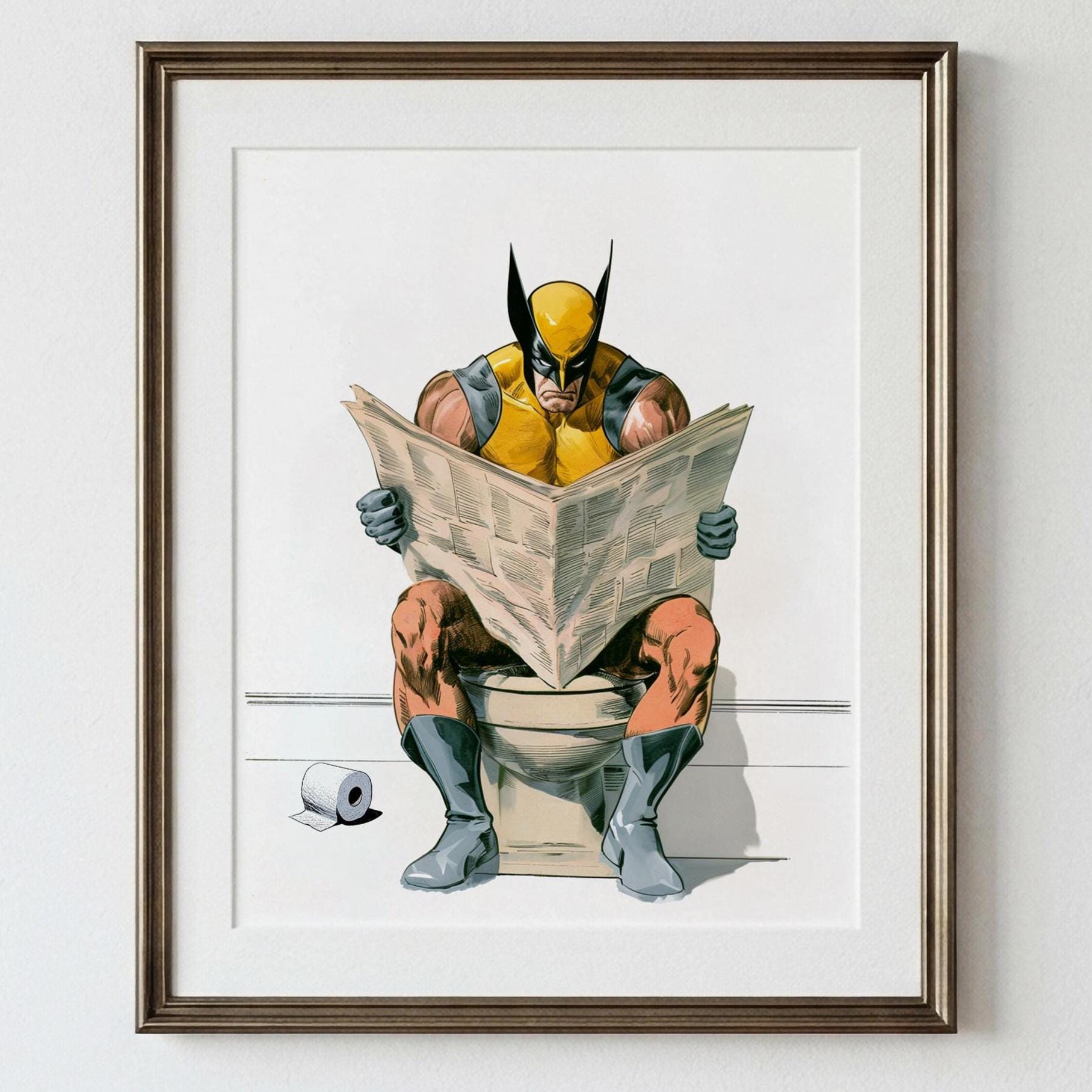 Superhero toilet - Etsy 日本