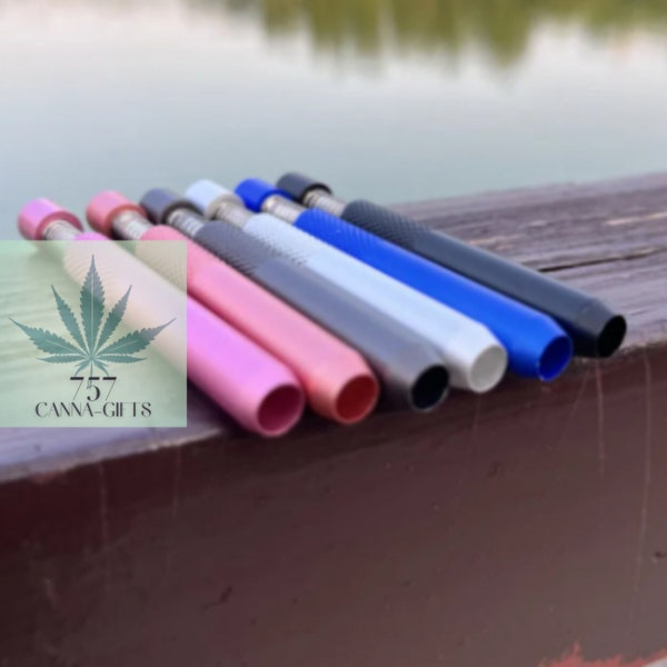 Matte Self-Cleaning Stainless Steel One-Hitter- Various Colors