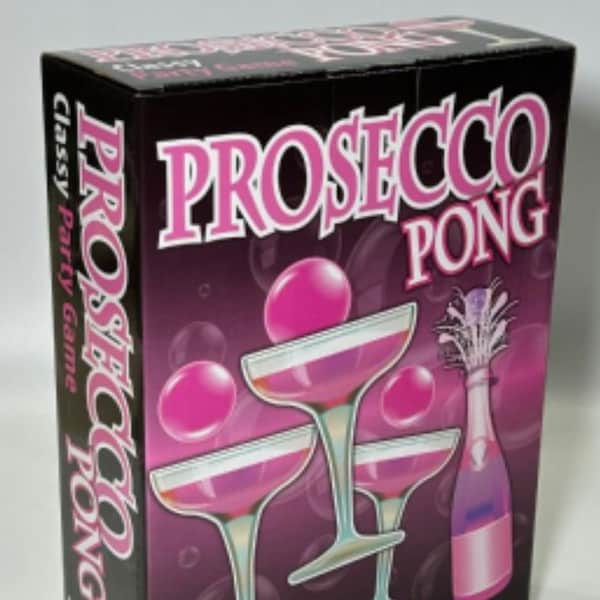 Prosecco pong 14pc Set 12 Cups 2 Balls Party Game