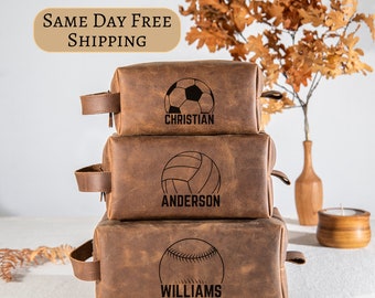 Soccer Gifts Personalized, Volleyball Gifts, Baseball Gifts, Bulk Gift idea for Soccer Team, Leather Accessories, Gifts for Soccer Coaches